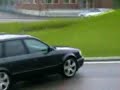 Audi Quattro roundabout drift  \