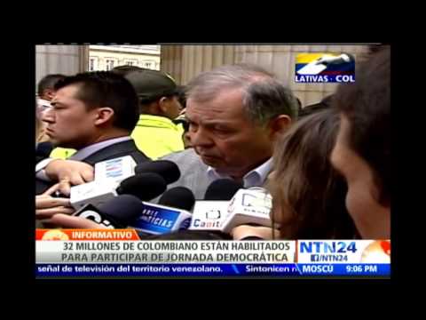 Avanza con total normalidad jornada de elecciones legislativas en Colombia