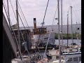 Urk, stoomboot in de urker haven Urk, stoomboot in de urker haven
