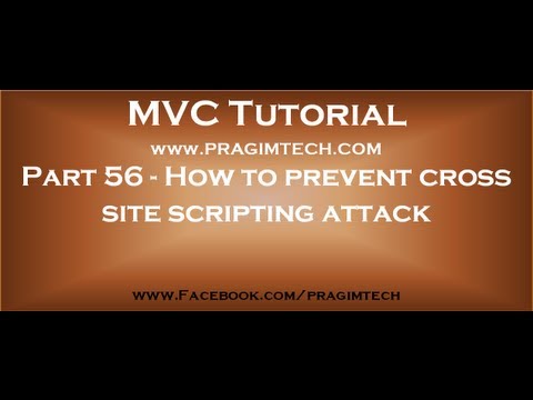 how to avoid xss vulnerabilities in asp.net mvc
