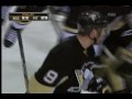 Bill Guerin scores with 0.4 seconds left! Dupuis wins it in OT! [11-14-09]
