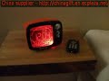 Novelty TV alarm clock