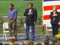 Barack Hussein Obama refuses to salute US flag
