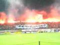 Widzew - Lech (piro na wejściu)
