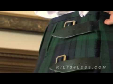 how to fasten kilt shoes