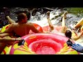 Whitewater Tubing Carnage on Deep Creek... Bryson City NC.