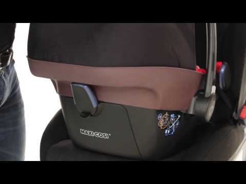 how to fasten maxi cosi car seat