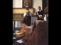 arcangelo corelli - sonata in g, op.1 no. 9:

1. allegro
2. adagio.
3. allegro.
4. adagio.
5. allegro.

monica huggett (violin).
alison bury (violin).
jaap ter linden (cello).
ton koopman (harpsichord).