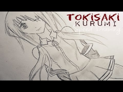 how to draw kurumi tokisaki
