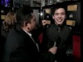 David Cook & David Archuleta at the American Music Awards (David Cook Sings Jingle Bells!)