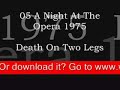 Death On Two Legs (special online music)