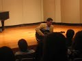 Adam Guettel singing love to me