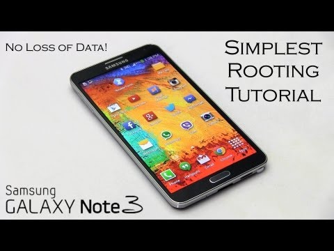 How to Root the Galaxy Note 3 (Works /w KitKat 4.4.2 - Safe & No Loss of Apps & Data)