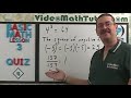 Basic Math: Lesson 3 - Operations on Numbers -- Part 3