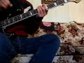 Jimi Hendrix tribute on my 1981 Fender Jazz Bass