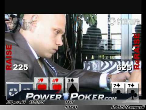 PowerPoker Ziigmund Heads-up Challenge \