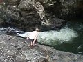 Rira diving in the river Rira diving in the river