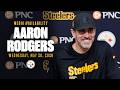 Aaron Rodgers on returning to Steelers, his future, Coach McCarthy (May 20) | Pittsburgh Steelers