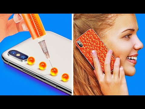 22 PHONE CASE IDEAS YOU HAVEN'T SEEN BEFORE || TOTALLY COOL DIY PHONE CASES