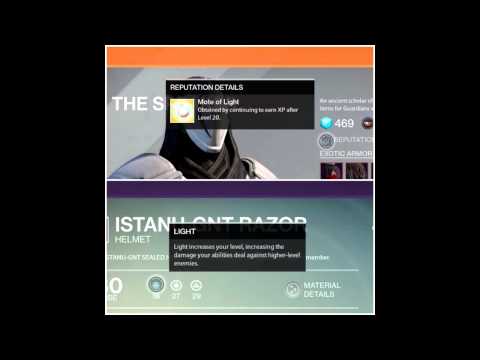 how to get more light in destiny