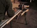 How to trim and square a 4x8 piece of plywood