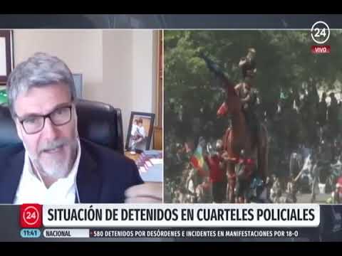 Andrés Mahnke confirma presencia de defensores en comisarías en primer aniversario del 18-O