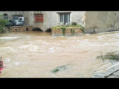 Frankreich: berschwemmungen im Dpartement de l'Ar ...