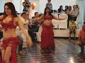 Fahima e Nájima em apresentação no...