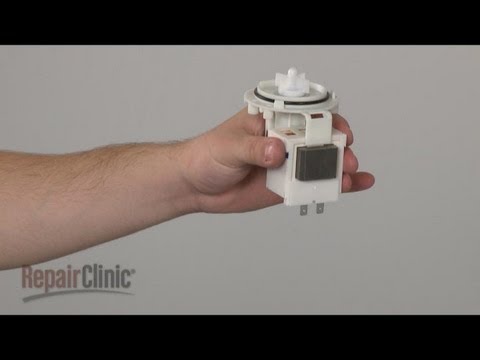 how to drain lg washer