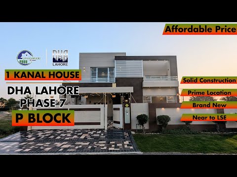 Brand New House for Sale at Best Price in DHA Lahore Phase 7 | Prime Location Near LSE!