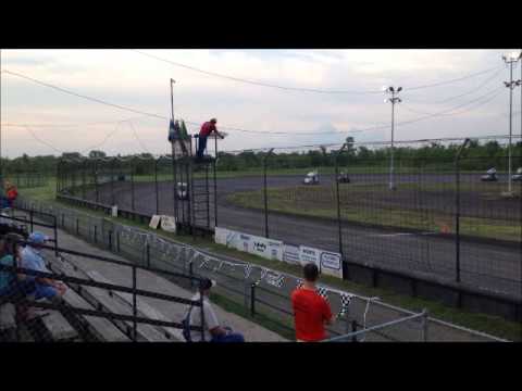 5-26-13 Gulf Coast Speedway Heat 1 Stand View