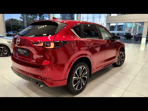 new 2025 mazda cx 5 premium top features performance of the new luxury suv  red color