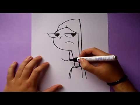 how to draw ferb