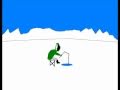 Arctic Fishing Cartoon