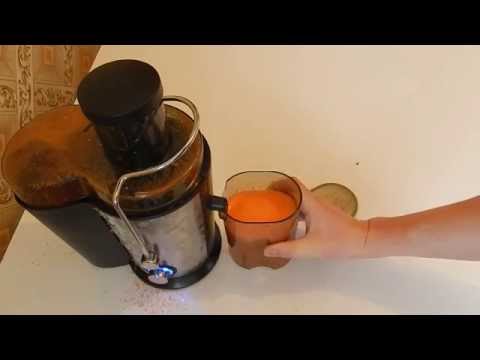 Как правильно выжимать морковный сок :)