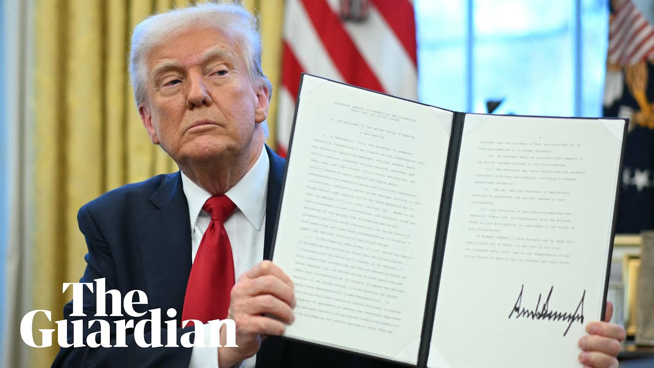 Donald Trump announces new 25% tariffs on cars from overseas