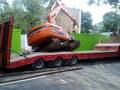 Loading A 360 Excavator Daewoo/Solar 14Ton's on Low Loader
