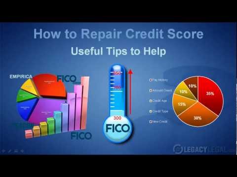 how to repair credit