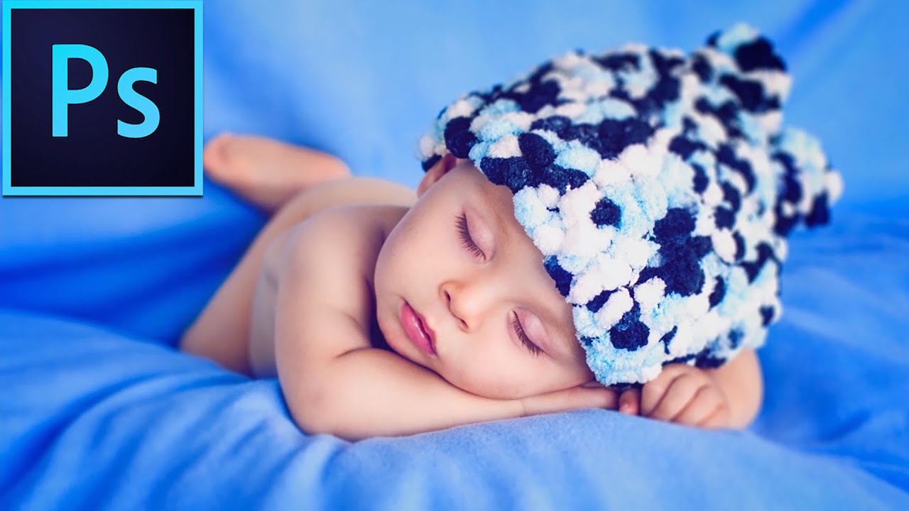 photo retouching tutorial baby images