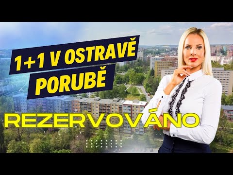 Video 1+1 před rekonstrukcí s velkou novou lodžií | 40 m2 | Kosmická, Ostrava - Poruba