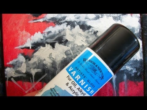 how to varnish an oil painting
