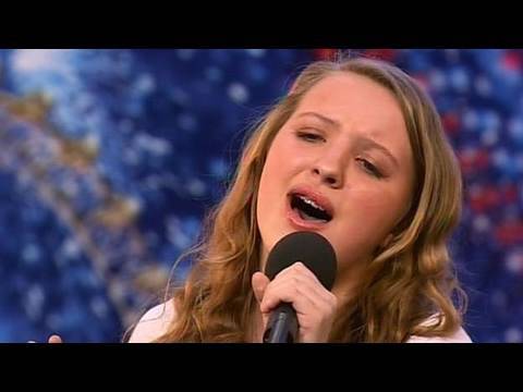 Britain's - Britain's Got Talent: 14-year-old Olivia has come to her audition with her family who all support her dream to one day become a superstar. Of course, the mai...