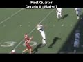 Marist Spartans vs Ontario Tigers 2009 Semifinals