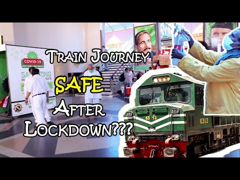 First Train Journey VLOG in Pakistan After Lockdown | Is It Safe To Travel Now?