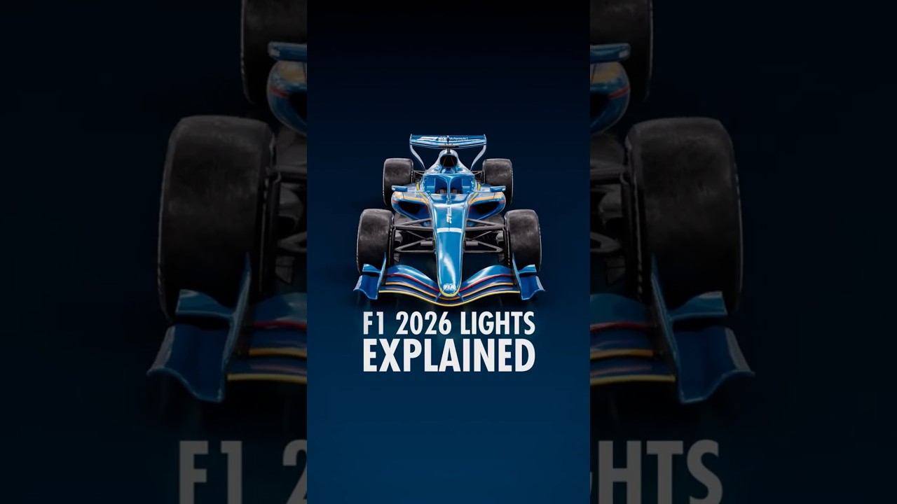 F1's New Car Lights Explained 🚥 #fia #f1 #formula1
