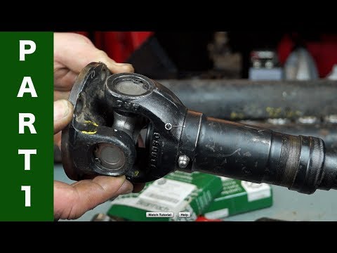 Land Rover prop’ shaft repair part 1 measurements and assessment