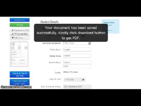 how to fill the form e