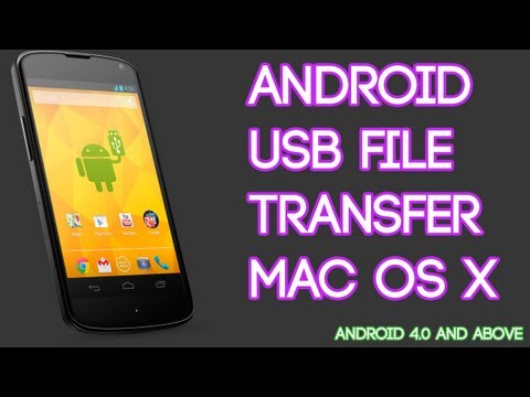 how to transfer file from android to mac