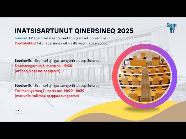 Sisimiut TV - Livestream 06.03.2025