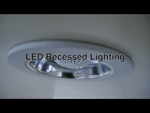 how to fit recessed ceiling lights